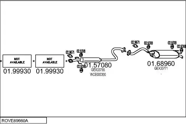 MTS ROVE89660A014633