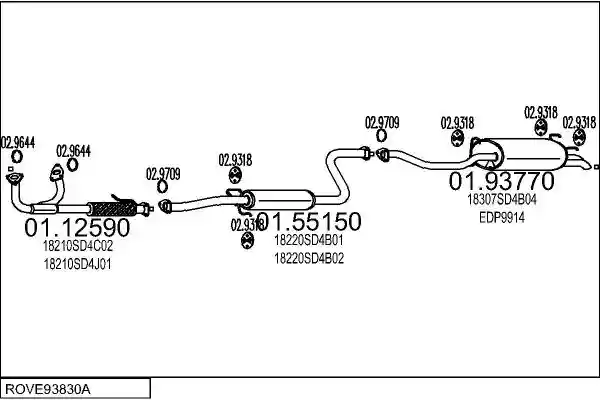 MTS ROVE93830A003184