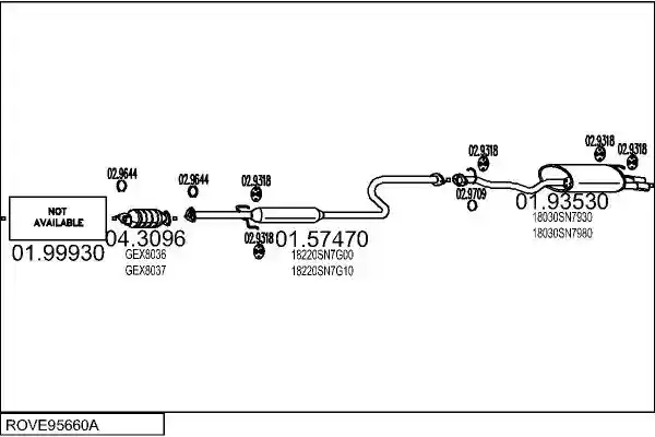 MTS ROVE95660A004012