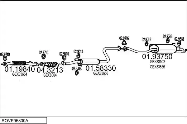 MTS ROVE96830A005670
