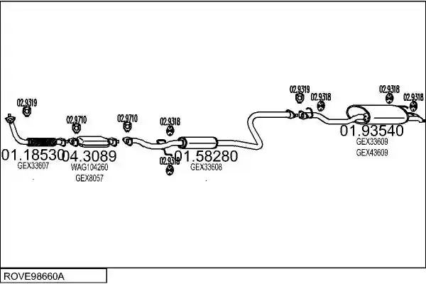 MTS ROVE98660A004721