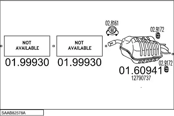 MTS SAAB82578A016827