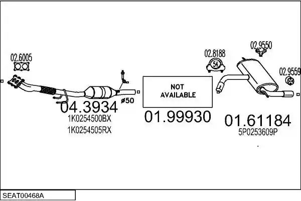MTS SEAT00468A024304