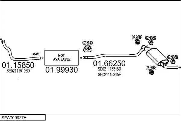 MTS SEAT00927A002863