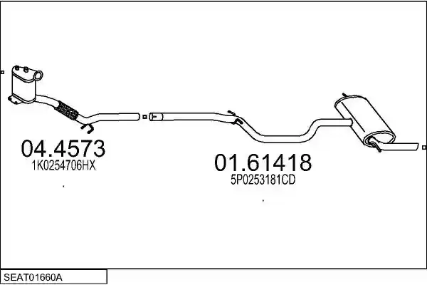 MTS SEAT01660A000756