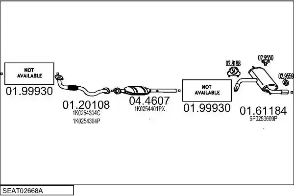 MTS SEAT02668A026551