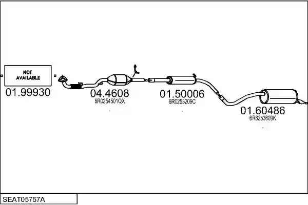 MTS SEAT05757A028131