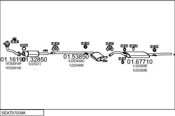 MTS SEAT07039A002907
