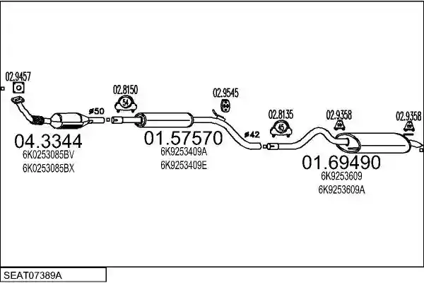 MTS SEAT07389A005590