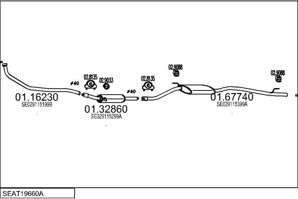 MTS SEAT19660A008215