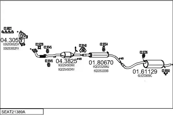 MTS SEAT21389A016524