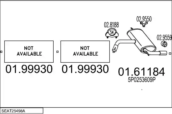 MTS SEAT25498A031708