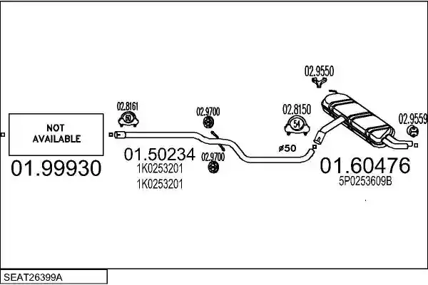 MTS SEAT26399A017902