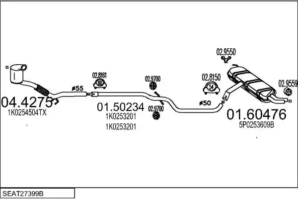 MTS SEAT27399B017902