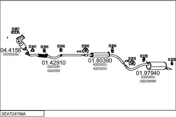MTS SEAT28798A016523