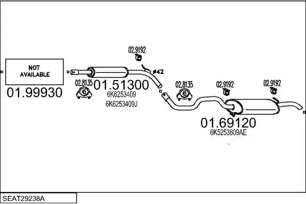 MTS SEAT29238A008441