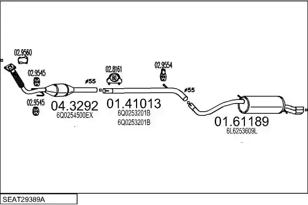 MTS SEAT29389A018243