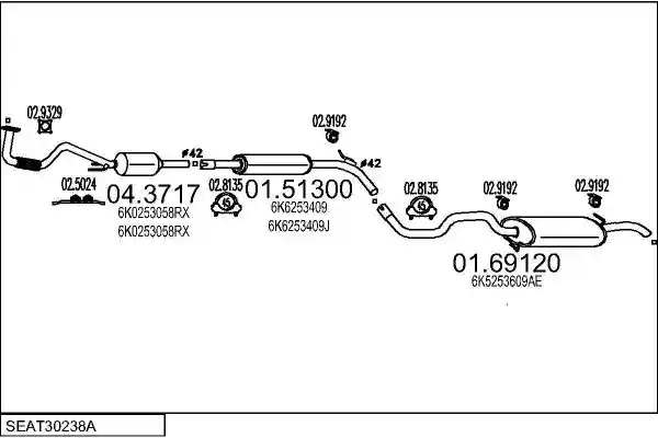 MTS SEAT30238A008441