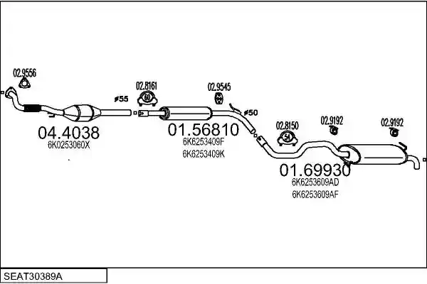 MTS SEAT30389A007897