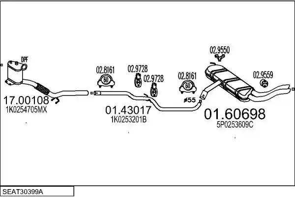 MTS SEAT30399A022505