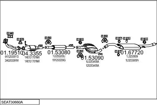 MTS SEAT30660A002909