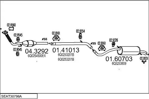MTS SEAT30798A017118