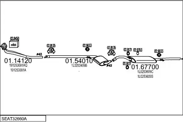MTS SEAT32660A002902