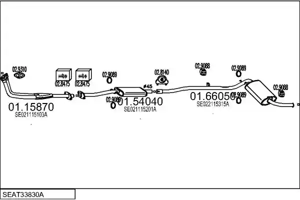 MTS SEAT33830A002871