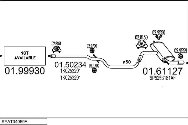 MTS SEAT34069A032745