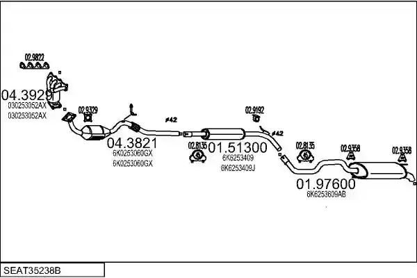 MTS SEAT35238B003961