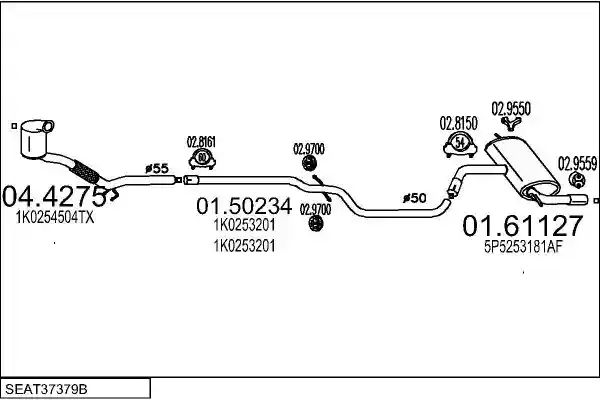 MTS SEAT37379B018382
