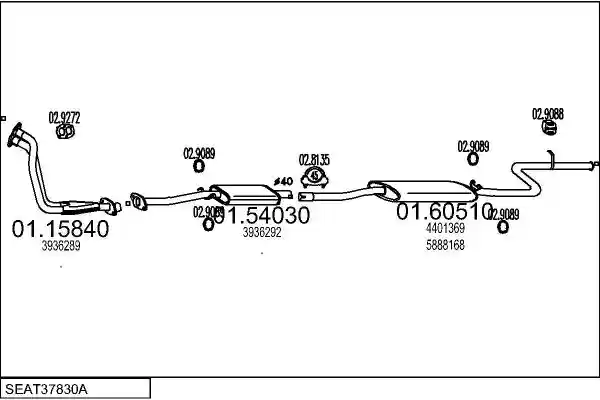 MTS SEAT37830A002869