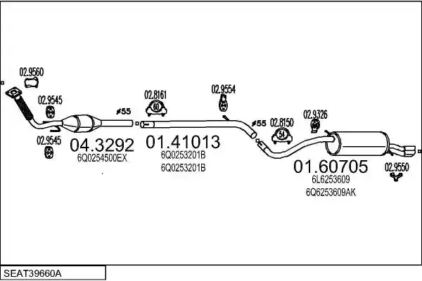 MTS SEAT39660A016526
