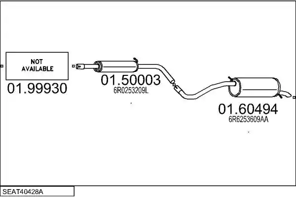 MTS SEAT40428A057427
