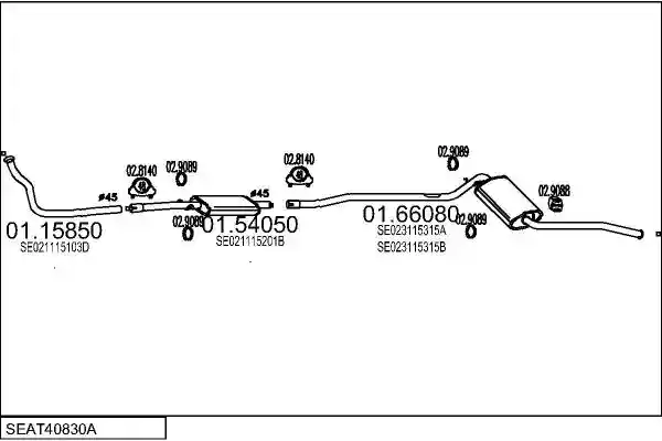 MTS SEAT40830A002880