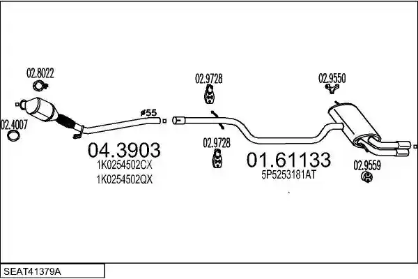 MTS SEAT41379A028603