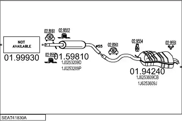 MTS SEAT41830A014416