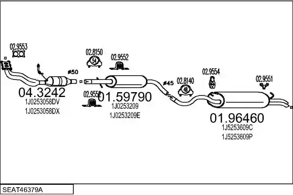 MTS SEAT46379A010046