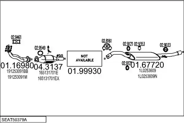 MTS SEAT50379A002908