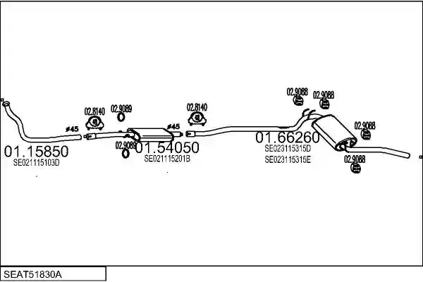 MTS SEAT51830A002883