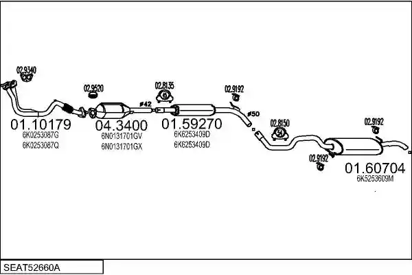 MTS SEAT52660A003954