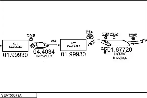 MTS SEAT53379A002909