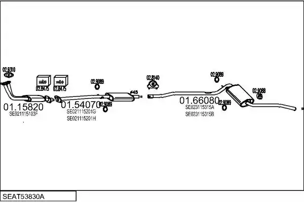 MTS SEAT53830A002878