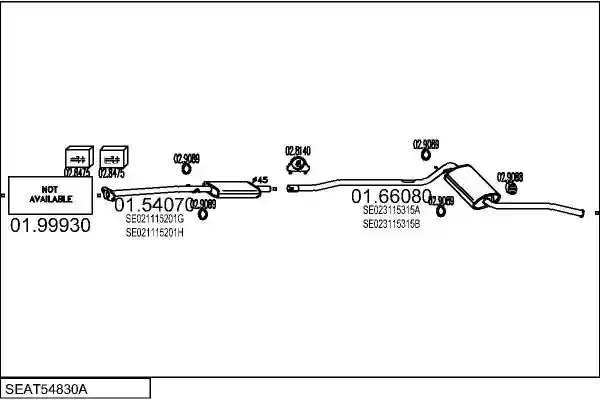 MTS SEAT54830A002877