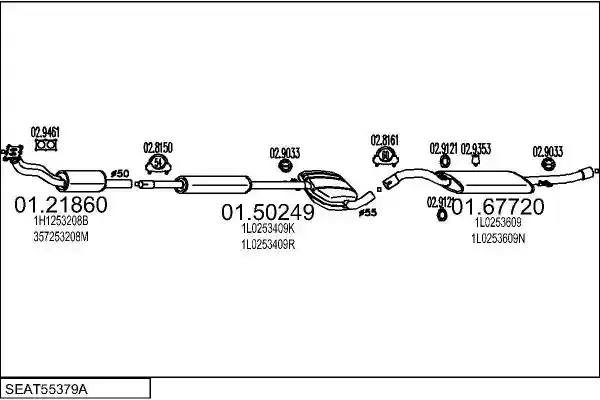 MTS SEAT55379A002909
