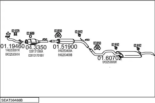 MTS SEAT56488B007901