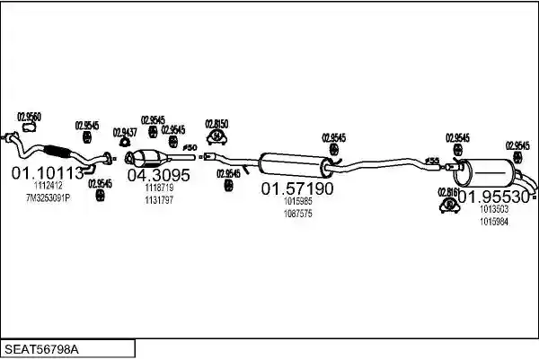 MTS SEAT56798A005675