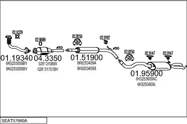 MTS SEAT57660A005673