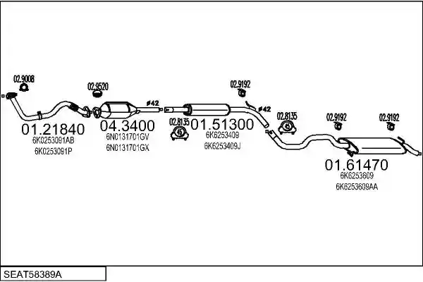 MTS SEAT58389A003961