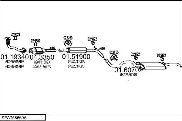 MTS SEAT58660A005673